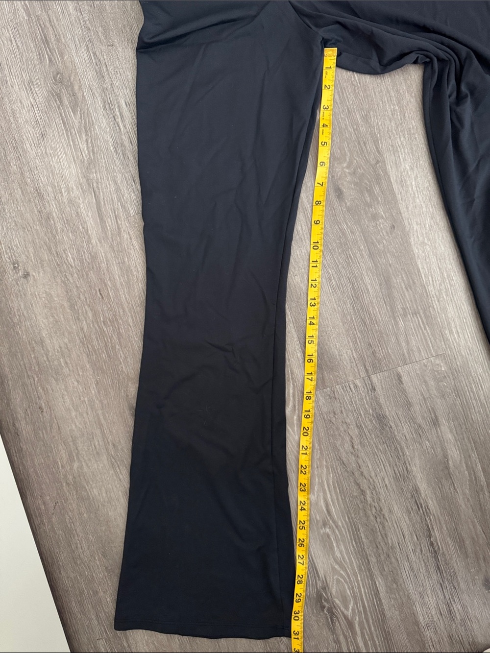 Y2K Low Rise Navy and Pink Flare Yoga Pants - Picture 9 of 13